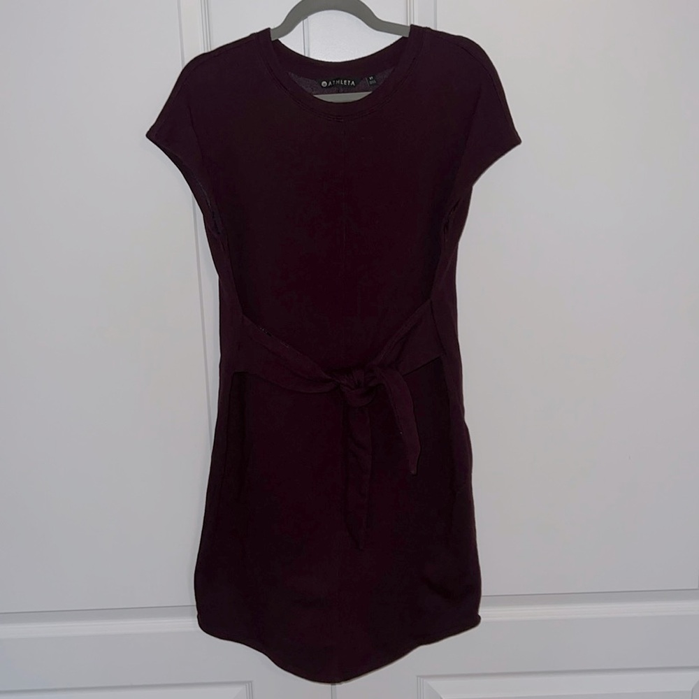ST Purple Athleta Sweater Dress